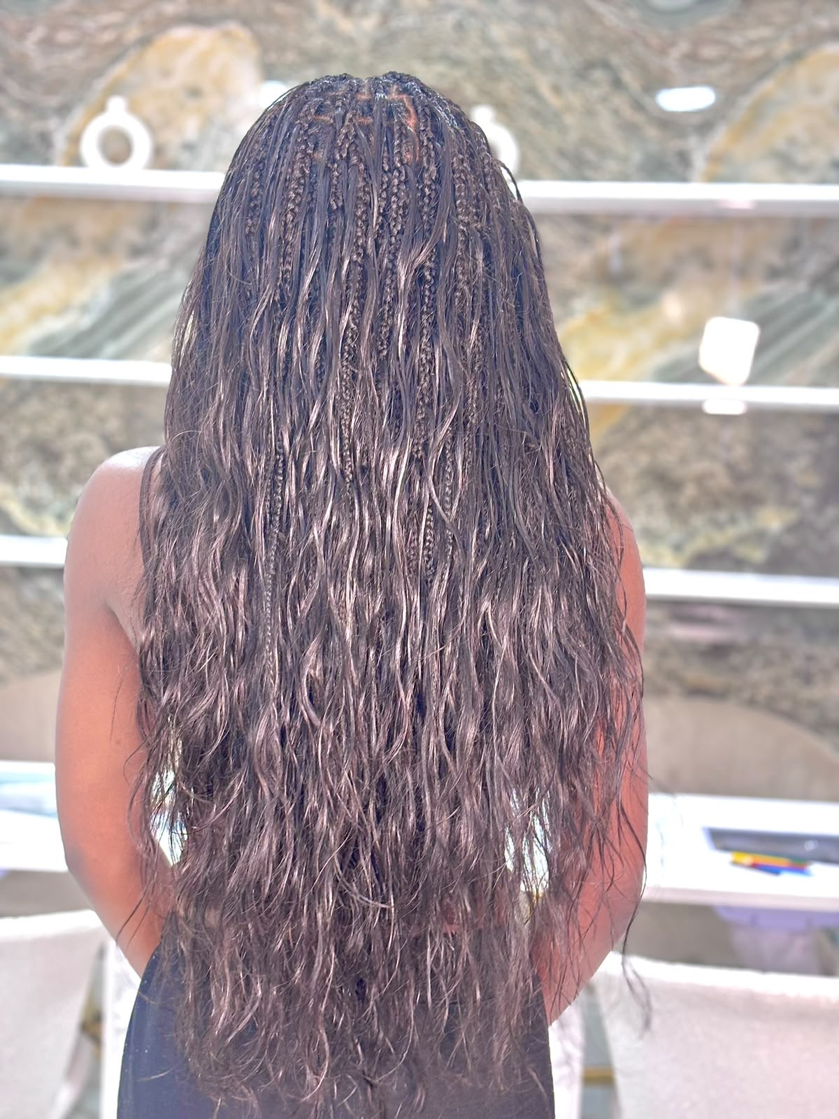 Boho Knotless with Curls
