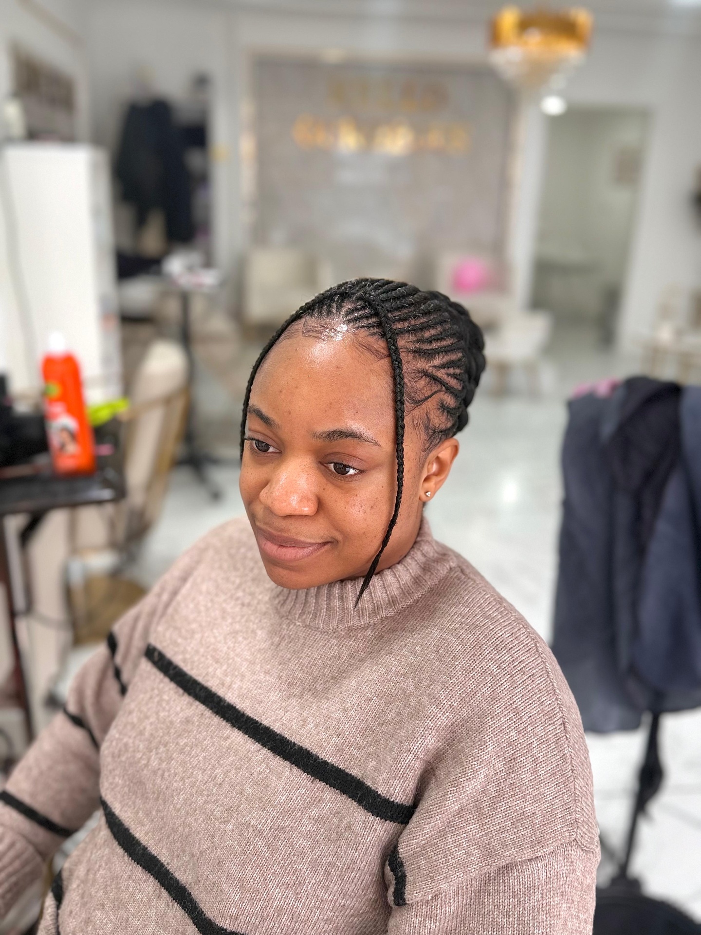 Small Scalp Cornrows