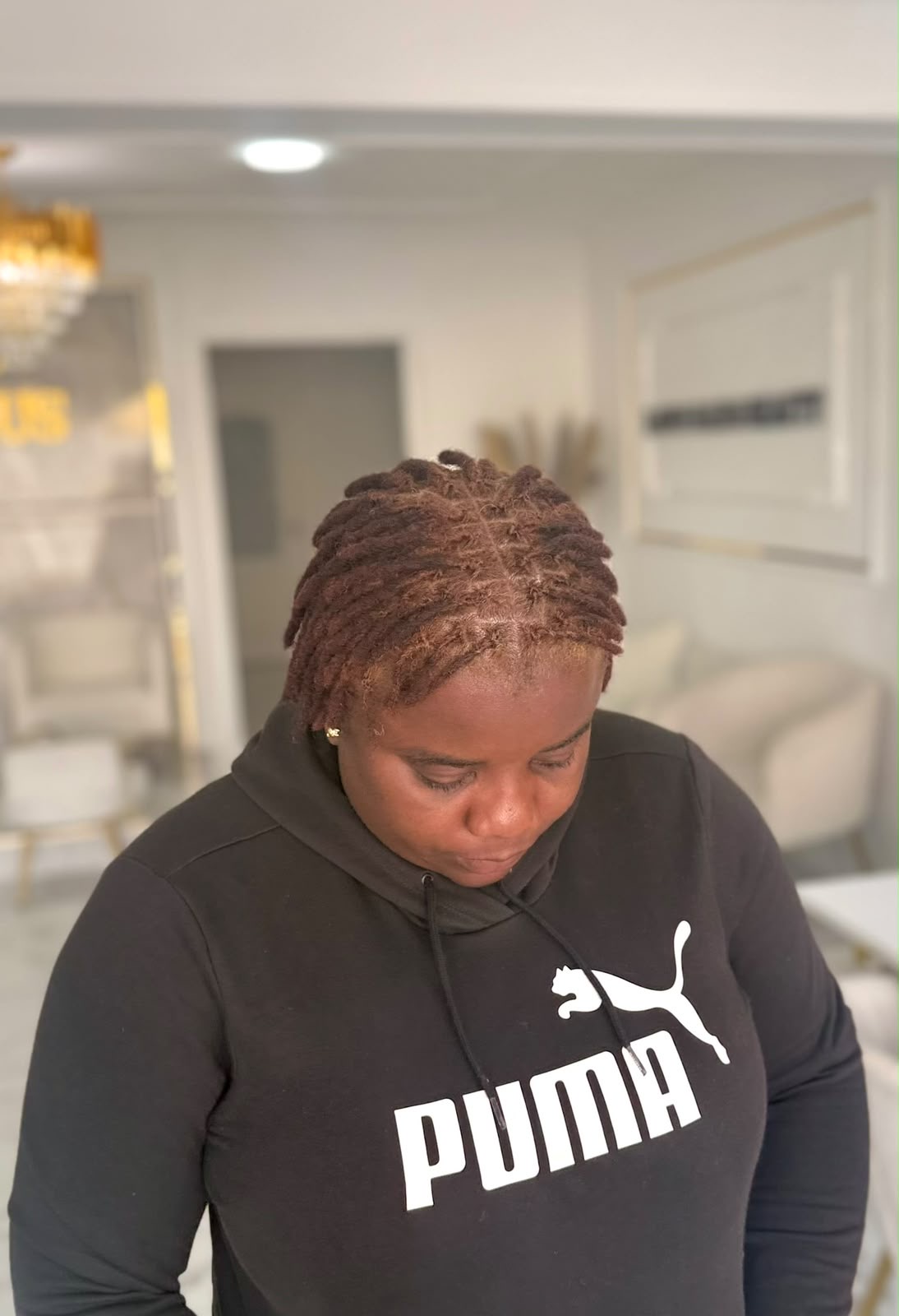 Copper Short Locs