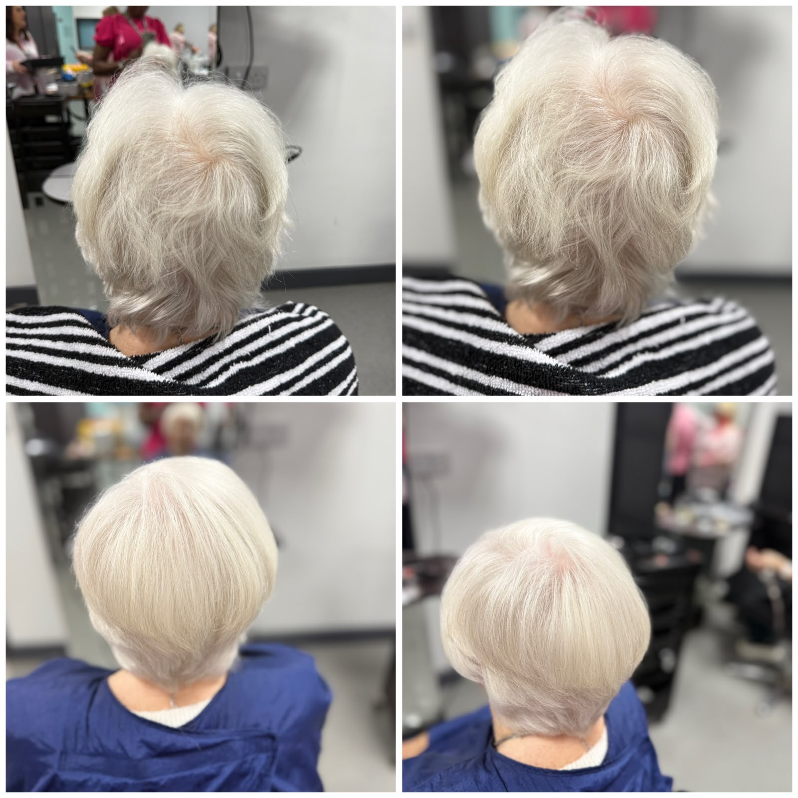 Platinum Pixie Cut & Style