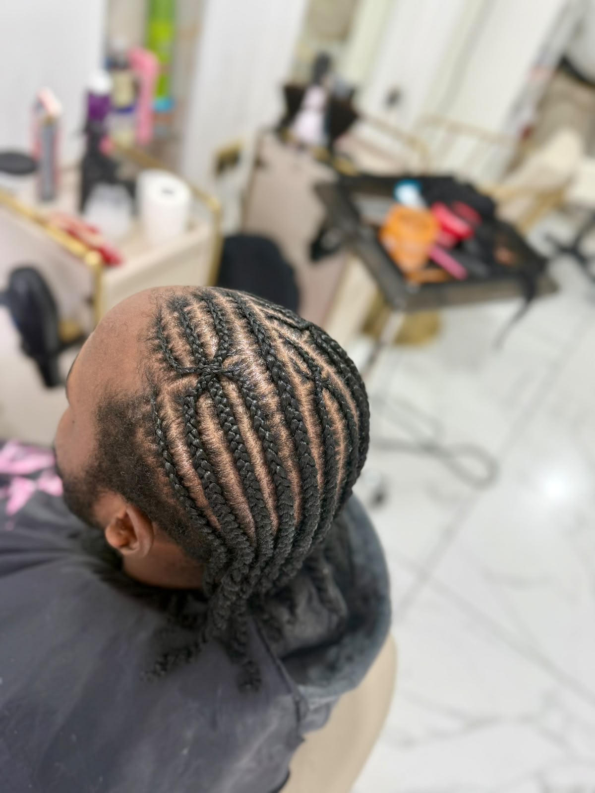 Men's Neat Cornrows
