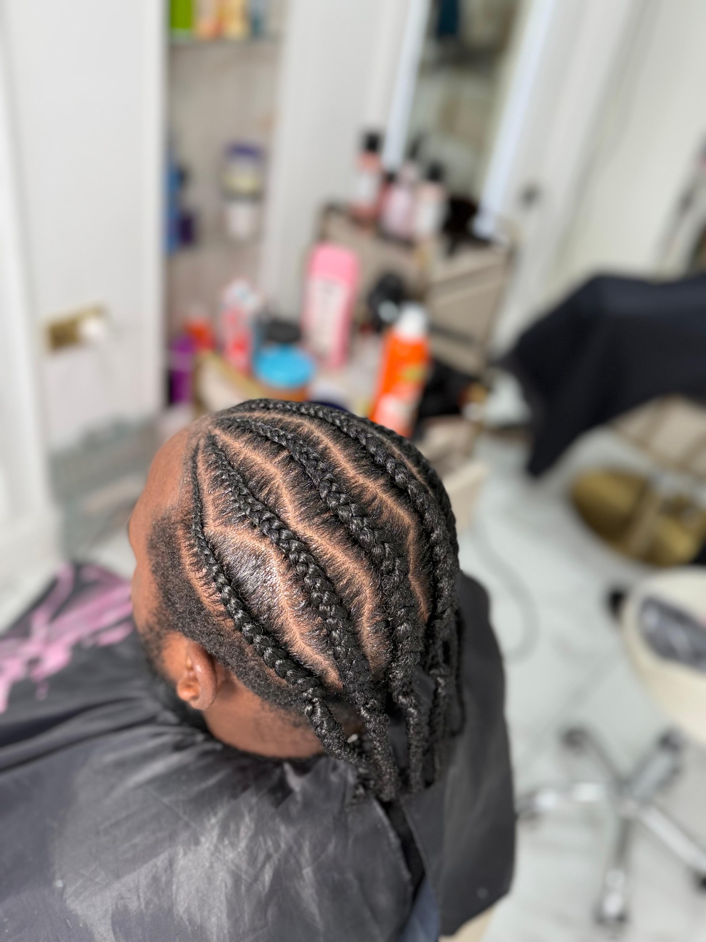 Men's Stitch Cornrows