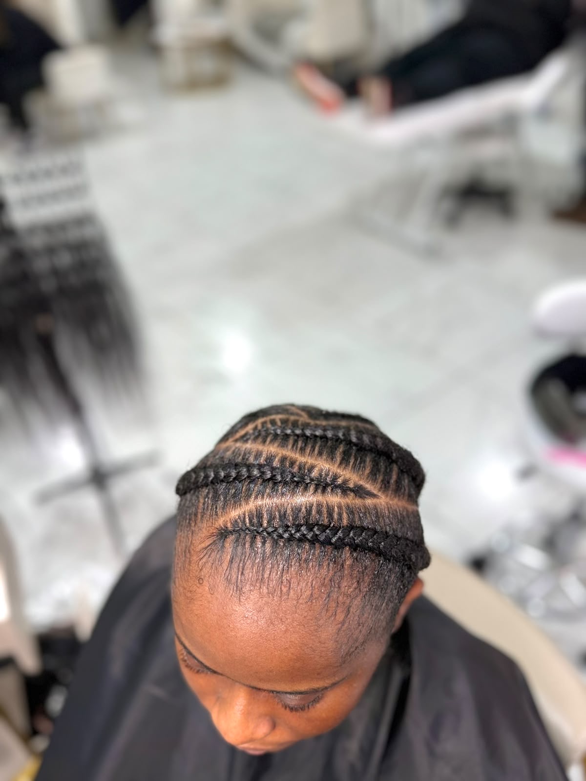 Men's Feed-In Cornrows