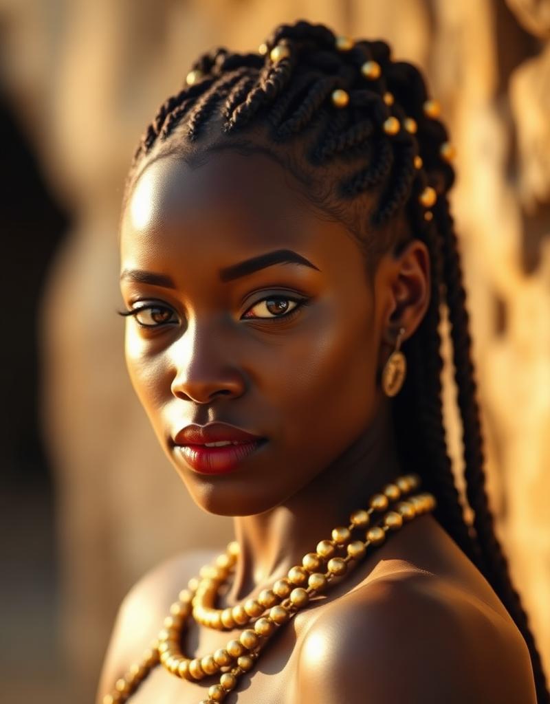 Fulani with Beads
